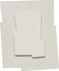 Carmelo Arden Quin, Forme Blanche Relief, 1949, wood relief with polished lacquer