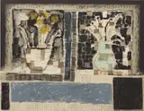Juan Roberto Diago, Untitled, 2004, oil, watercolor and charcoal on canvas