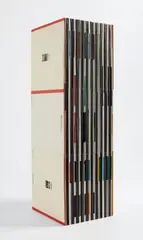 Ritmocolor (EMI) by Jorge Pedro Núñez, 2012, vinyl discs sleeves and cardboard, sold Nov 2016