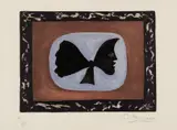 Georges Braque, Uranie II, 1958, Lithograph and aquatint in colors, on Rives BFK paper, with full margins,