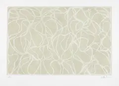 Celadon Muse by Brice Marden, 2002, Etching and lithograph in colors, on Somerset Satin paper, with full margins,, sold Apr 2016