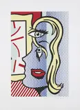 Art Critic by Roy Lichtenstein, 1996, Screenprint in colors, on Somerset paper, with full margins,, sold Apr 2016
