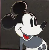 Andy Warhol, Mickey Mouse, from Myths, 1981, Screenprint in colors with diamond dust, on Lenox Museum Board, the full sheet