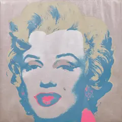 Marilyn by Andy Warhol, 1967, Farbserigraphie auf leichtem Karton, sold Apr 2016