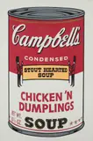Andy Warhol, Chicken and Dumplings, from Campbell's Soup II, 1969, Screenprint in colors, on wove paper, with full margins,