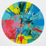 Beautiful Mickey by Damien Hirst, 2015, Screenprint in colors, on wove paper, with full margins,, sold Apr 2016