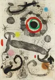 Joan Miró, L’Astre du marécage (The Star of the Swamp), 1967, Aquatint in colors with carborundum, on Mandeure paper, the full sheet,
