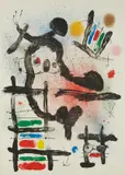 The Slingshot Bird by Joan Miró, 1965, Lithograph in colors, on wove paper, the full sheet,, offered Apr 2016