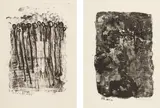 Jean Dubuffet, Maison forestière; and Sophisticated Lady, from Matière et Mémoire