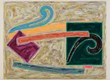 Inaccessible Island Rail, from Exotic Bird series by Frank Stella, 1977, Offset lithograph and screenprint in colors, on Arches paper, with full margins,, sold Apr 2016