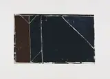 Richard Diebenkorn, Folsom Street Variations I (Black), 1986, Aquatint with soap ground aquatint in colors, on wove paper, with full margins,