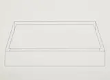Donald Judd, Untitled, from Hommage à Picasso, 1973, Screenprint, on Rives BFK paper, with full margins,