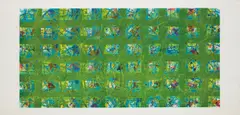 La Primavera (Spring) by Sam Francis, 1988, Etching and aquatint in colors, on Fabriano paper, with full margins,, sold Apr 2016