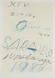 Cy Twombly, Untitled, from Art and Sports