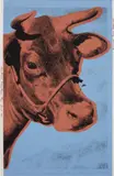 Andy Warhol, Cow, 1971, Screenprint in colors, on wallpaper, the full sheet,