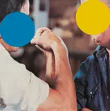 John Baldessari, Two Opponents (Blue and Yellow), 2004, Screenprint in colors, on Rives BFK paper, the full sheet,