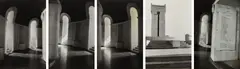 Gardone by Günther Förg, 1986, The complete set of five gelatin silver prints, on smooth photo paper, the full sheets,, offered Apr 2016