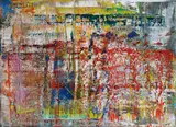 Abstraktes Bild (P1) by Gerhard Richter, 1990, Chromogenic print, flush-mounted to aluminium (as issued), the full sheet,, offered Apr 2016