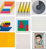 Various Artists, On the Bowery: nine plates, 1969-71, Nine screenprints in colors (one with mylar collage), on wove paper, the full sheets,
