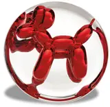 Jeff Koons, Balloon Dog (Red), 1995, Porcelain multiple painted in chrome,