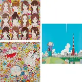 Surprise; Tokyo Tower; and Kaikai Kiki And Me - The Shocking Truth Revealed! by Takashi Murakami, 2009; and 2010, Three offset lithographs in colors, on smooth wove paper, the full sheets,, sold Apr 2016