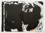 Lament for Lorca by Robert Motherwell, 1982, Lithograph in colors, on TGL handmade paper, with full margins, sold Oct 2016