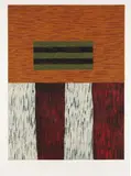 Sean Scully, This Way Up, 1993, Monotype in colors, on wove paper, with full margins