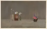Morris Graves, Summer Bouquets, 1978, Tempera in colors, on wove paper