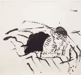 David Hockney, Big Celia Print #2, 1982, Lithograph, on Arches Cover paper, the full sheet