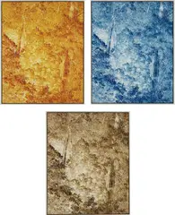 Harmonium I; III; and V by Clifford Ross, 2008, Three archival pigment ink prints, on Japanese paper, with full margins, all in the artist's designed frames, sold Oct 2016