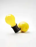 Joseph Beuys, Capri Batterie, 1985, Multiple comprising light bulb (Mazda) without the manufacturer’s inkstamp, plug socket, and exchangeable lemon, contained in the original wooden box