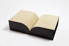 Book by Richard Artschwager, 1987, Formica and wood, sold Oct 2016