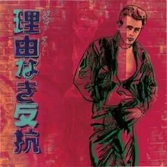 Andy Warhol, Rebel Without a Cause (James Dean), from Ads, 1985, Screenprint in colors, on Lenox Museum Board, the full sheet