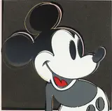 Andy Warhol, Mickey Mouse, from Myths, 1981, Screenprint in colors with diamond dust, on Lenox Museum Board, the full sheet