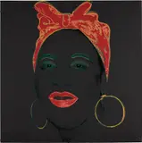 Andy Warhol, Mammy, from Myths, 1981, Screenprint in colors with diamond dust, on Lenox Museum Board, the full sheet
