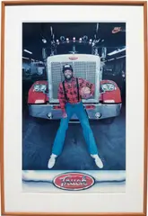Jeff Koons, Truck, from the Equilibrium Series, 1985, Offset lithograph in colors, on thin wove paper, the full sheet