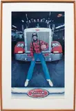 Jeff Koons, Truck, from the Equilibrium Series, 1985, Offset lithograph in colors, on thin wove paper, the full sheet