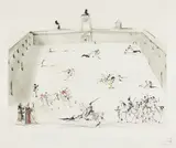 Tienta by Salvador Dalí, 1967, Etching with drypoint in colors, on Rives BFK paper, with full margins, sold Oct 2016