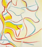 Willem de Kooning, Quatre Lithographies: one print, 1986, Lithograph in colors, on Arches paper, the full sheet