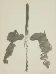 Washington Monument by Willem de Kooning, 1970, Offset lithograph, on wove paper, the full sheet, sold Oct 2016