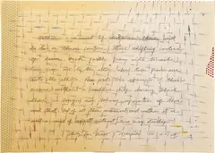 Study for "Blank" by Shusaku Arakawa, 1978, Mixed media with graphite and colored pencil, on semi-transparent vellum to screenprinted red-dot patterned paper, sold Oct 2016