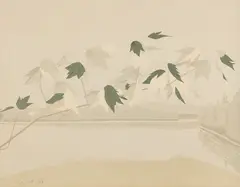 Late July 2 by Alex Katz, 1971, Lithograph in colors, on Arches paper, the full sheet, sold Oct 2016