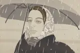 Alex Katz, Gray Umbrella, 1979, Lithograph in colors, on Arches paper, the full sheet