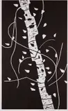 Large Birch by Alex Katz, 2005, Linocut, on Hiromi Mulberry Heavyweight paper, with full margins, offered Oct 2016