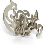 Mark di Suvero, Moon Dog, 1981, Nickel-plated aluminum multiple in five parts