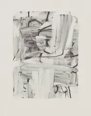 Christopher Wool, Untitled, 2008, Screenprint, on fine art paper, with full margins, from the deluxe edition with the accompanying book Wool , a monograph edited by Hans Werner Holzwarth, all contained in the original gray cloth-covered clamshell box