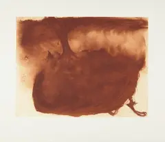 Untitled, from 12 Etchings by Anish Kapoor, 2007, Etching in colors, on Somerset paper, with full margins, sold Oct 2016