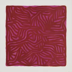 Sol LeWitt, Parallel Curves, 2000, Lithograph and aquatint in colors, on wove paper, with full margins