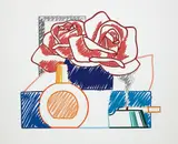 Tom Wesselmann, Scribble Version of Still Life no.58, 1991, Screenprint in colors, on Museum Board, with full margins