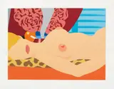 Tom Wesselmann, Nude (For SEDFRE), 1969, Screenprint in colors, on Strathmore paper, with full margins